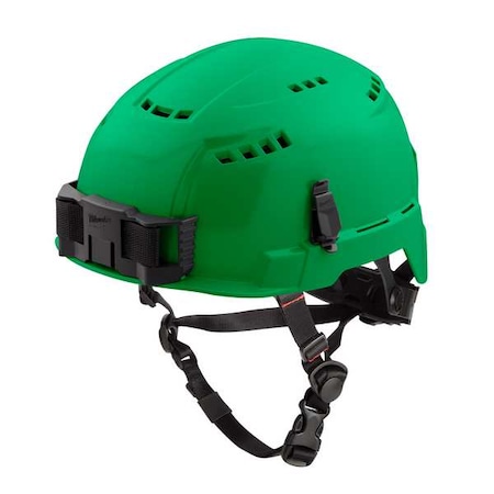 BOLT Green Vented Safety Helmet - Type 2, Class C MPN:48-73-1306