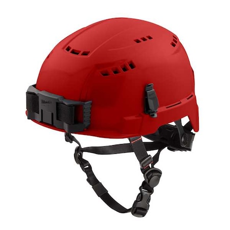 BOLT Red Vented Safety Helmet - Type 2, Class C MPN:48-73-1308