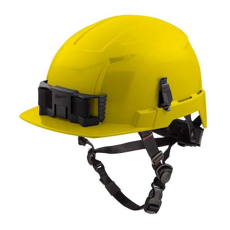 BOLT Yellow Front Brim Safety Helmet - Type 2, Class E MPN:48-73-1323