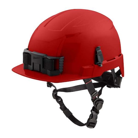 BOLT Red Front Brim Safety Helmet - Type 2, Class E MPN:48-73-1329