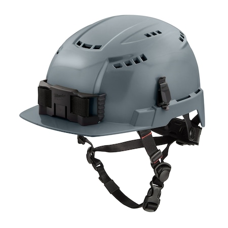 BOLT Gray Front Brim Vented Helmet with BOLT - Class C MPN:48-73-1336