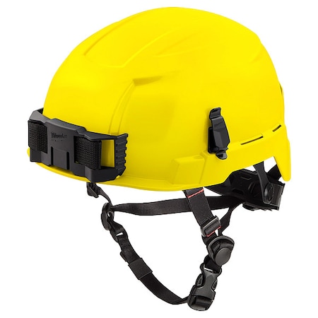 BOLT Yellow Safety Helmet with IMPACT ARMOR Liner - Type 2, Class E MPN:48-73-1353