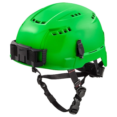 BOLT Green Vented Safety Helmet with IMPACT ARMOR Liner - Type 2, Class C MPN:48-73-1356
