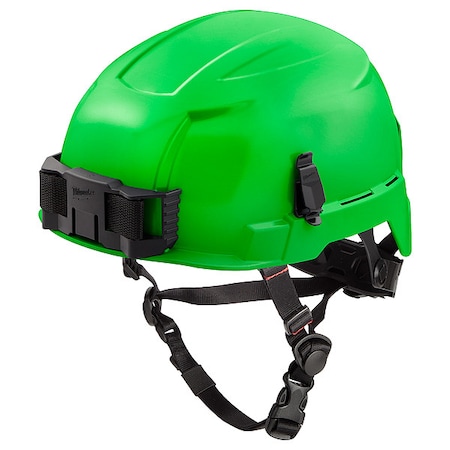 BOLT Green Safety Helmet with IMPACT ARMOR Liner - Type 2, Class E MPN:48-73-1357