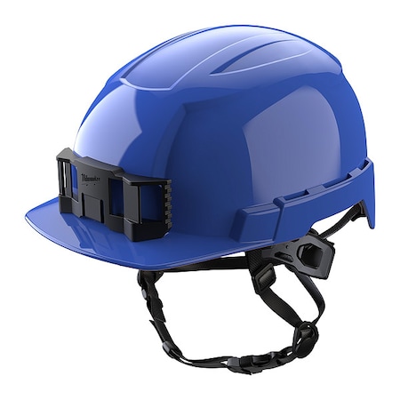BOLT Blue Front Brim Safety Helmet with IMPACT ARMOR Liner - Type 2, Class E MPN:48-73-1369