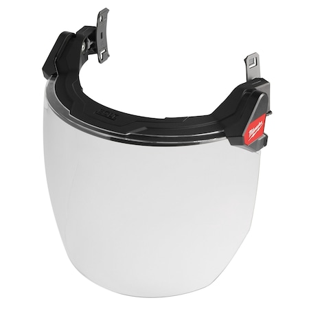 BOLT Full Face Shield - Clear Dual Coat Lens (Compatible with Milwaukee Safety Helmets & Hard Hats) MPN:48-73-1420