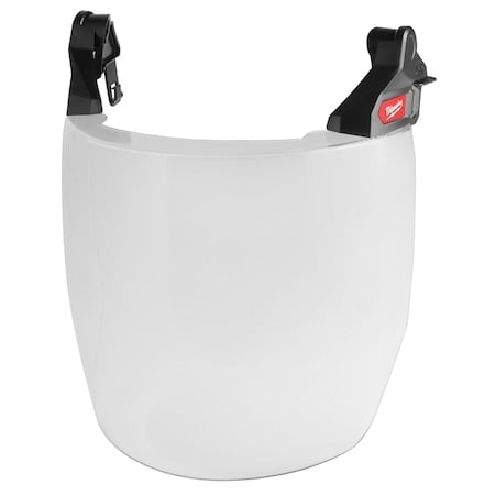 BOLT Full Face Shield - Clear Dual Coat Lens (Compatible with Milwaukee Safety Helmet (No Brim)) MPN:48-73-1421