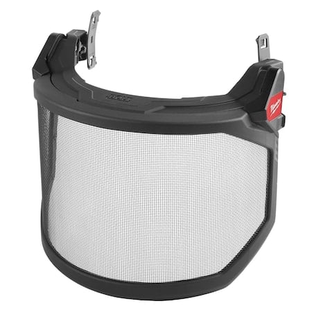 BOLT Full Face Shield - Metal Mesh (Compatible with Milwaukee Safety Helmets & Hard Hats) MPN:48-73-1430