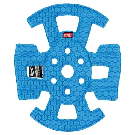 Safety Helmet Cooling Liner, Fits BOLT Helmets, Polyester, 4 hr Cooling Time, Attaches to Suspension MPN:48-73-4544
