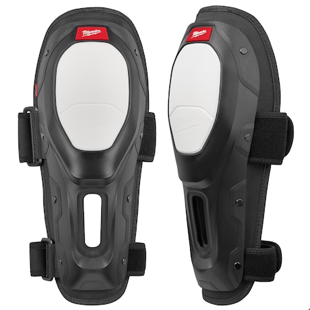 Dynamic Flooring Knee Pad, Foam Pad, Fabric Cap, 2 Straps, Black MPN:48-73-6070