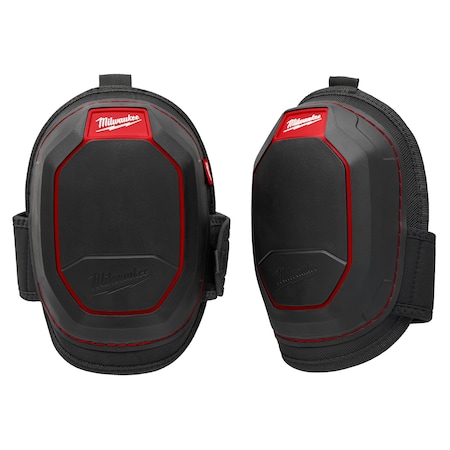 High Mobility Knee Pad, Foam Pad, Plastic Cap, 1 Straps, Black, Red MPN:48-73-6080