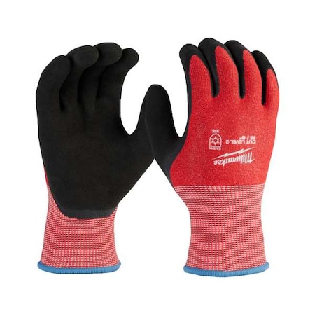 Cut-Resistant Insulated Gloves, Cut Level A3, Double Dipped, Latex, Sandy, M (8) 12 PK MPN:48-73-7921B