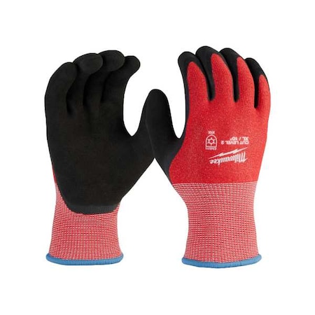 Cut-Resistant Insulated Gloves, Cut Level A2, Double Dipped, Latex, Sandy, XL (10) MPN:48-73-7923
