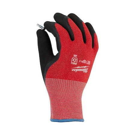 Cut-Resistant Insulated Gloves, Cut Level A5, Double Dipped, Latex, Sandy, 2XL 12 PK MPN:48-73-7924B