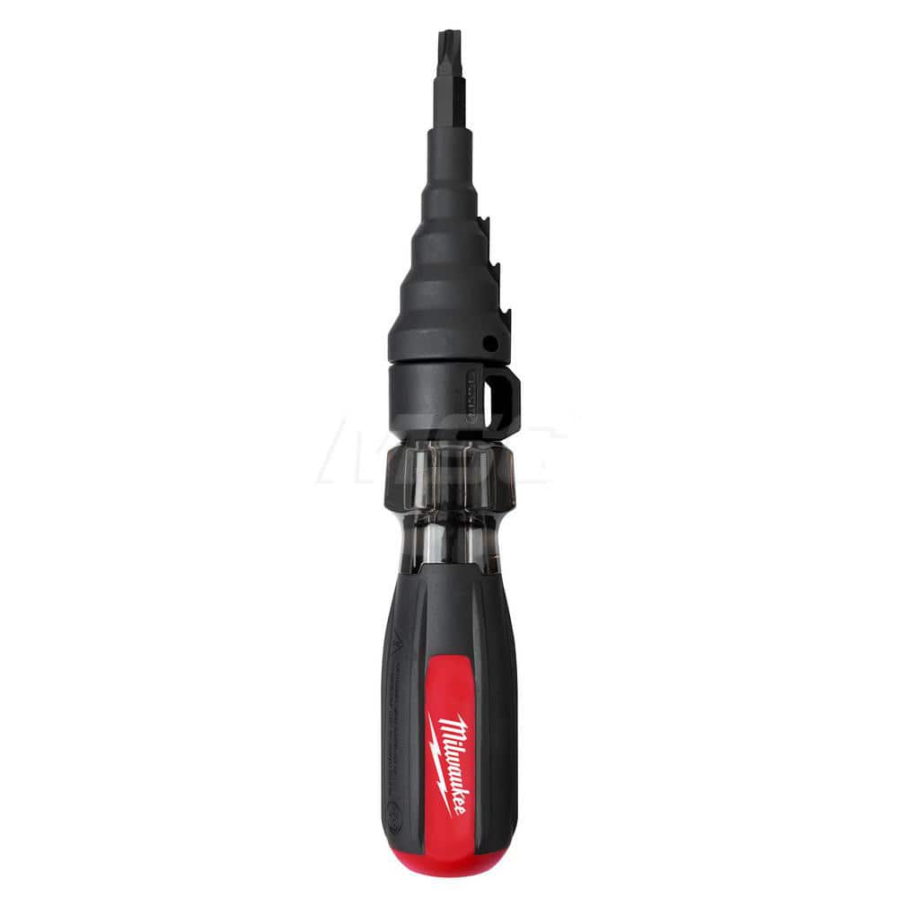 Includes Multi-Bit: #1 ECX, #2 ECX, #2 Phillips, 1/4 in. slotted, 1/4 in. and 3/8 in. nut driver MPN:48-22-2870