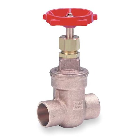 Gate Valve, Class 125, 1/2 In., Bronze MPN:115 1/2
