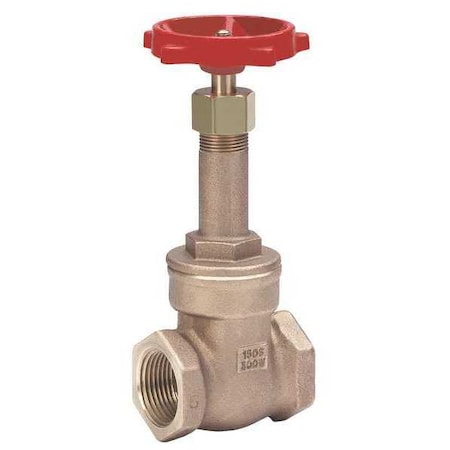 Gate Valve, Class 125, 2-1/2 In., FNPT MPN:148 2-1/2