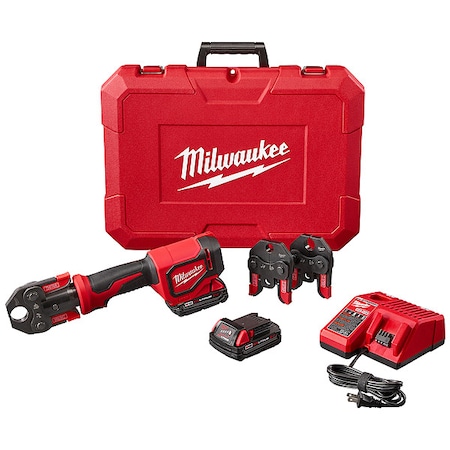 M18 Short Throw Press Tool Kit w/PEX Crimp Jaws MPN:2674-22C