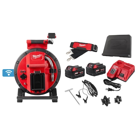 M18 100 ft Flexible Modular Pipeline Inspection System MPN:3972-22