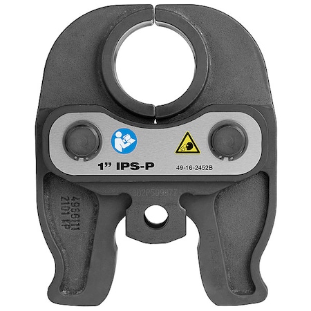 M12 FORCE LOGIC Press Jaw, For 1 in Black Iron, Stainless Steel Pipe MPN:49-16-2452B