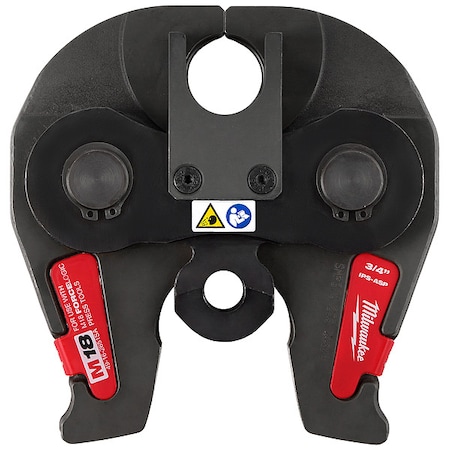 M18 FORCE LOGIC Press Jaw, For 1/2 in to 3/4 in Stainless Steel Pipe MPN:49-16-2651SA