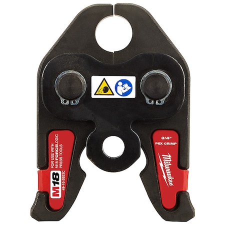 M18 FORCE LOGIC PEX Crimp Jaw, For 3/4 in PEX Pipe, 18 V MPN:49-16-2653C
