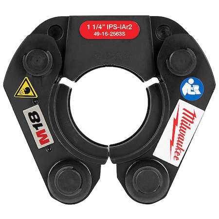 M18 FORCE LOGIC Press Ring, For 1-1/4 in Stainless Steel Pipe MPN:49-16-2653S