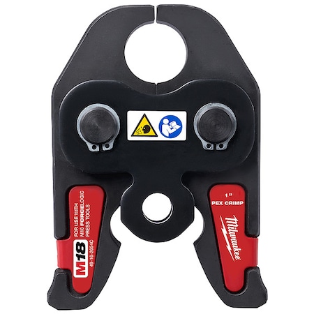 M18 FORCE LOGIC PEX Crimp Jaw, For 1 in PEX Pipe, 18 V MPN:49-16-2654C