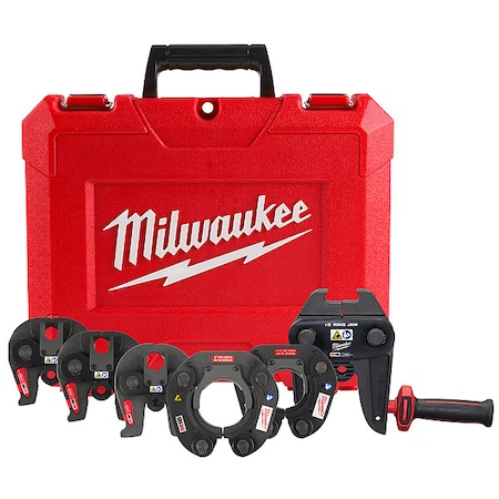 M18 FORCE LOGIC Press Jaw and Ring Kit, For 1/2 in Stainless Steel Pipe MPN:49-16-2691SA