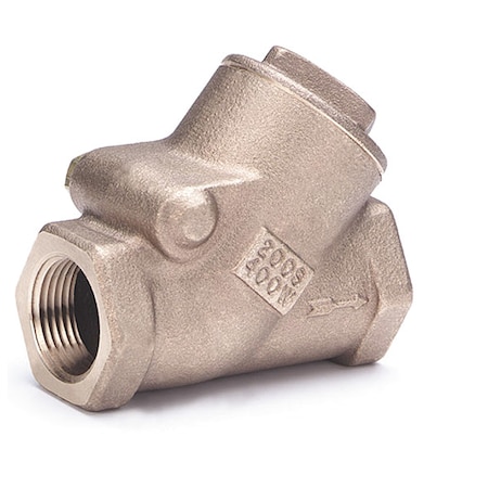 Swing Y Check Valve, 2.25 in Overall L MPN:508 3/8