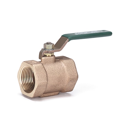 Disc Valve, 1 Pc, 1 In, Bronze, FNPT MPN:BB2-100 1