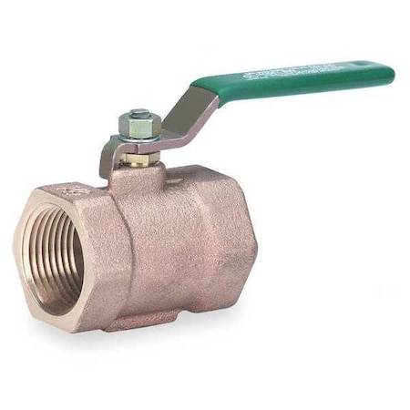 Disc Valve, 1 Pc, 3/4 In, Bronze, FNPT MPN:BB2-102 3/4