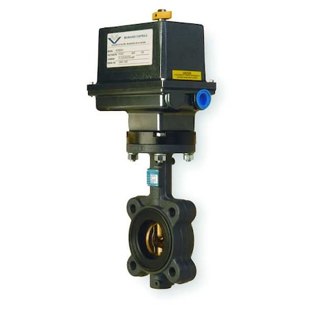 Butterfly Valve, Electric, Size 2 1/2 In MPN:GLC33E 2 1/2