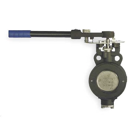 Butterfly Valve, Wafer, 4 In, RPTFE Liner MPN:HP1WCS4212 4