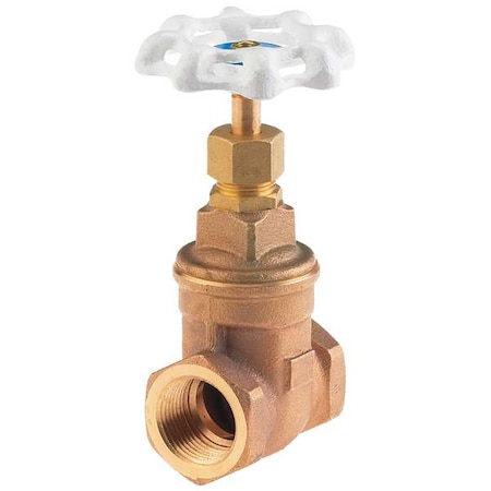 Gate Valve, 1 In., Bronze, Non-Rising Stem MPN:UP105 1