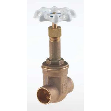 Gate Valve, 3/8 In., Solder, Bronze MPN:UP149 3/8