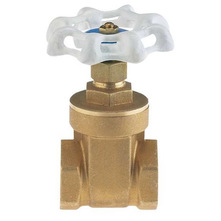 Gate Valve, 1-1/2 In., Low Lead Brass MPN:UP667 1-1/2