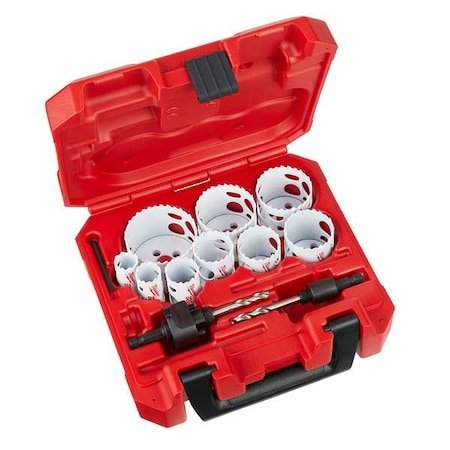 Milwaukee 13 Pc Holesawkit MPN:49-22-4025