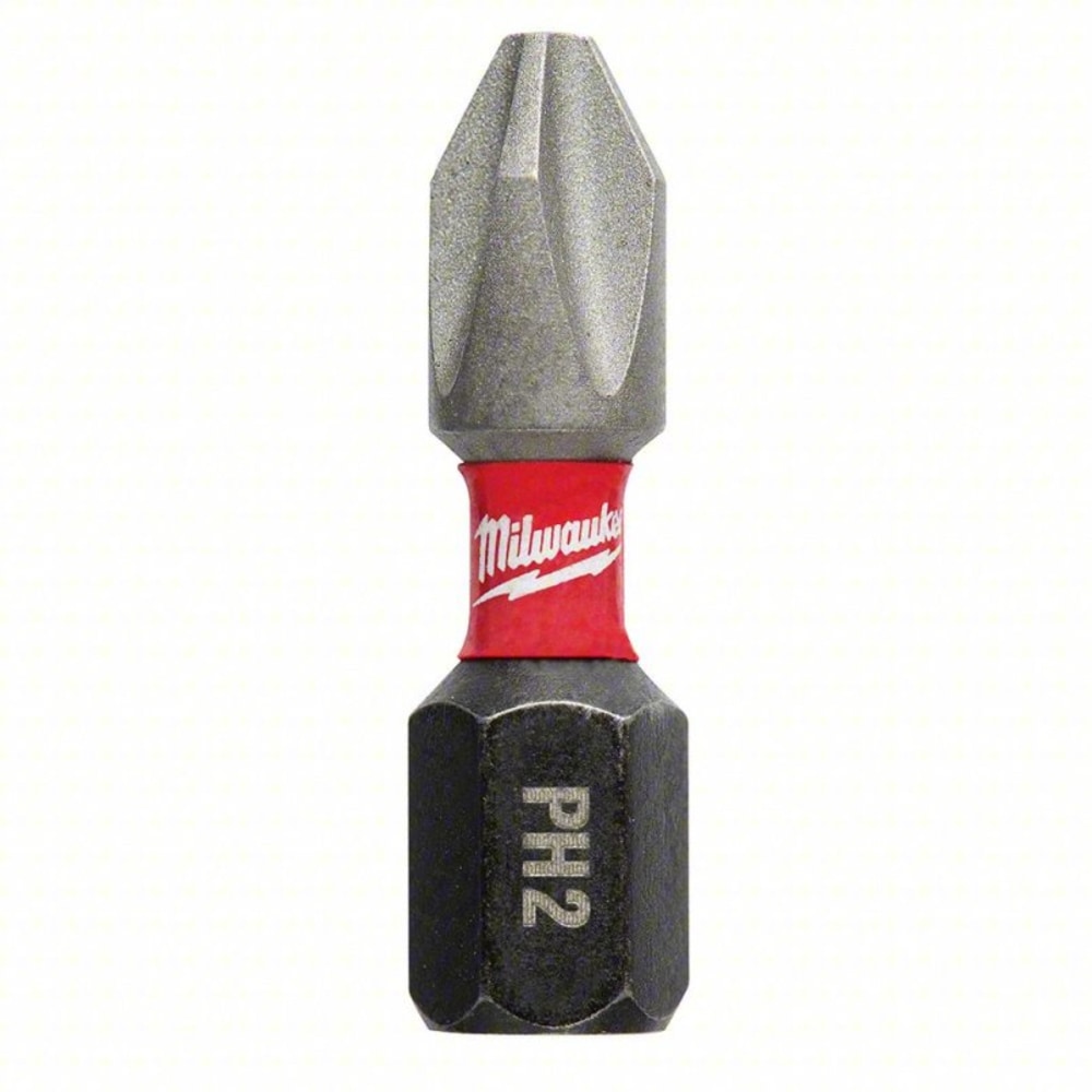 [Milwaukee] + {Shockwave} + [Inset Bit] + {#2 1in overall Length} + {Gray} + {1} MPN:495-48-32-4412