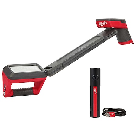 M12 Underbody Light + Rechargeable 500L Everyday Carry Flashlight w/ Magnet MPN:2126-20, 2011R