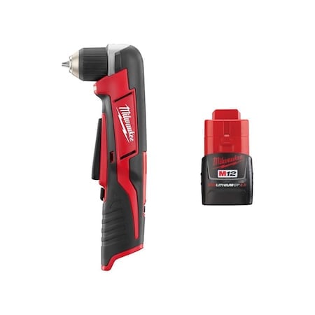 M12 3/8 in Right Angle Drill/Driver + M12 CP2.0 Battery MPN:2415-20, 48-11-2420
