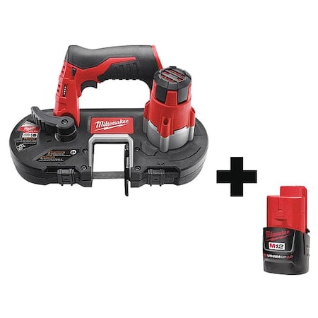 M12 Sub-Compact Band Saw + M12 CP2.0 Battery MPN:2429-20, 48-11-2420