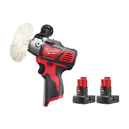 M12 Polisher/Sander + M12 Battery 2PK MPN:2438-20, 48-11-2412