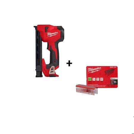 Staple Gun Kit, 18 ga, 12 V DC MPN:2448-20, MNM1-600