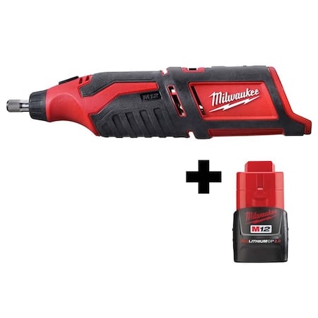 M12 Rotary Tool + M12 CP2.0 Battery MPN:2460-20, 48-11-2420