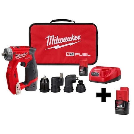 M12 FUEL Installation Drill/Driver Kit + M12 CP2.0 Battery MPN:2505-22, 48-11-2420