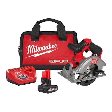 M12 FUEL 5-3/8 in Circular Saw Kit MPN:2521-21HO