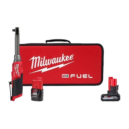 M12 FUEL Ratchet Kit + XC5.0 Battery MPN:2569-21, 48-11-2450