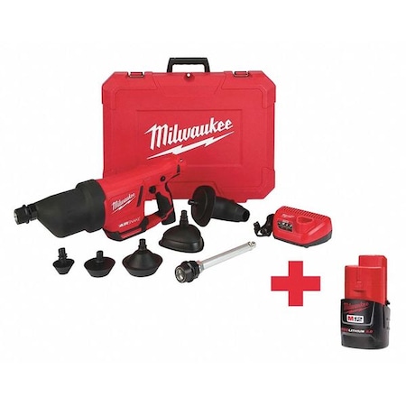 35 ft Cordless Drain Cleaning Machine, 12V MPN:2572B-21, 48-11-2430