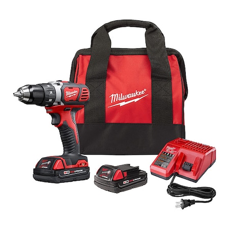 M18 Compact 1/2 in. Drill Driver Kit MPN:2606-22CT